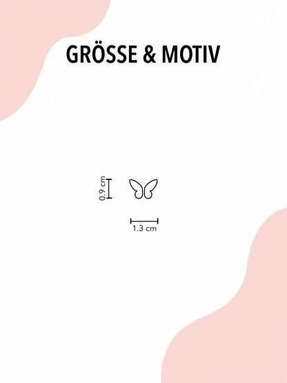 Mini Outline Schmetterling - 3er Set