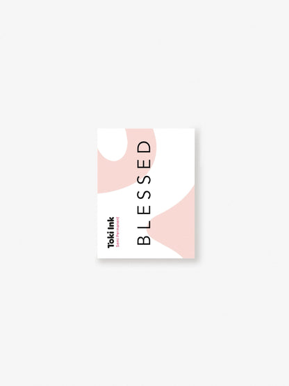 Schriftzug ' BLESSED '