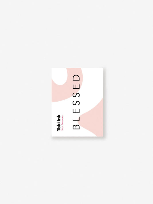 Schriftzug ' BLESSED '