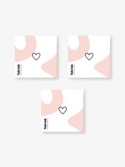 Mini Outline Herz - 3er Set