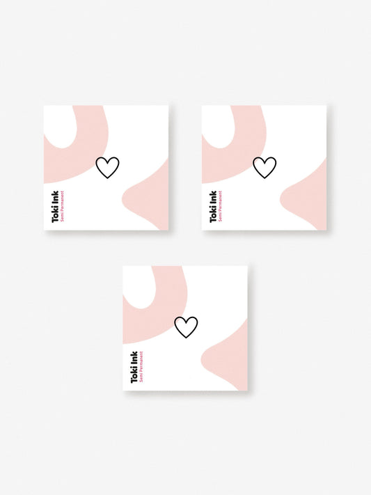 Mini Outline Herz - 3er Set